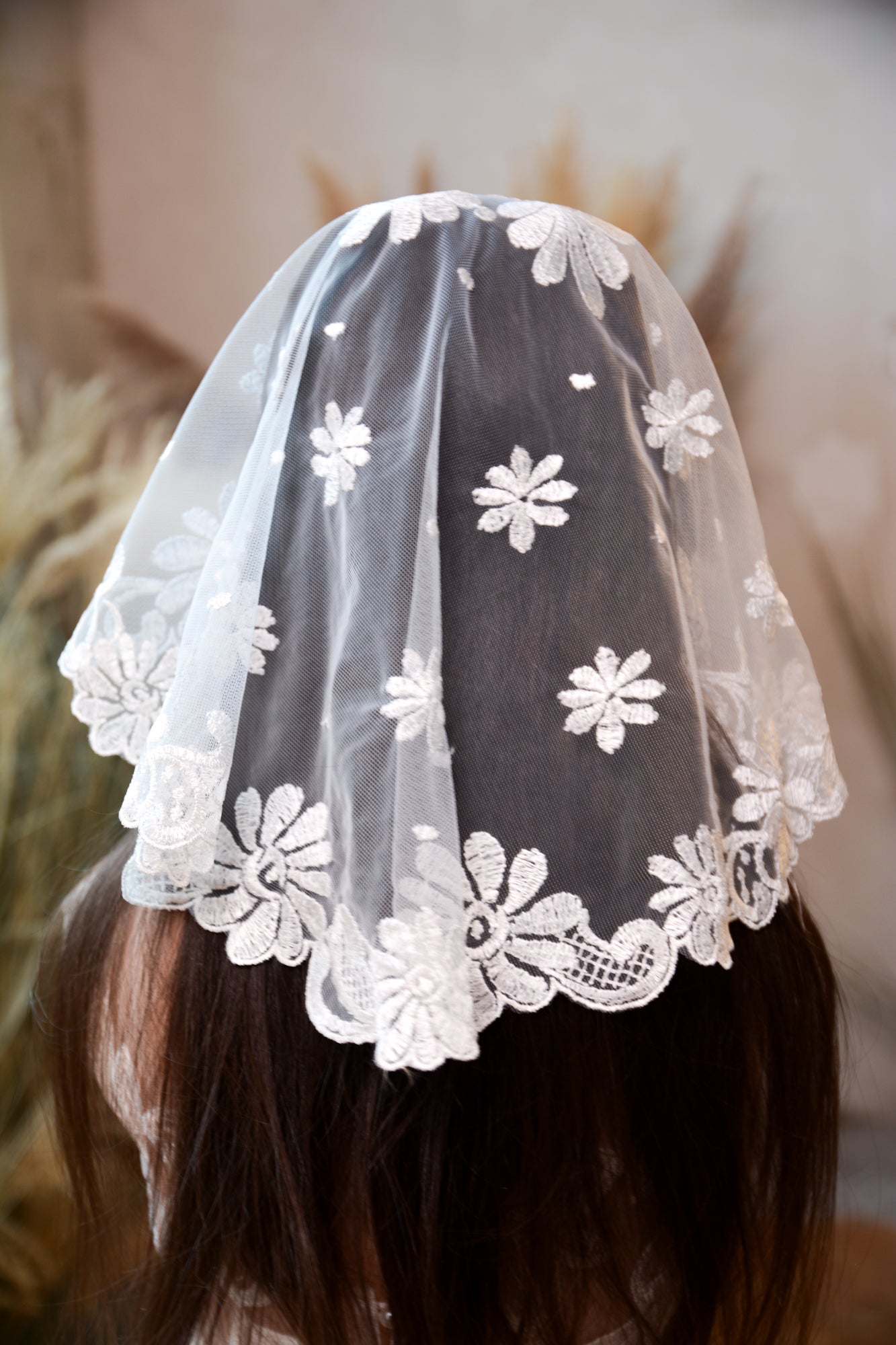 SHORT WHITE VEIL