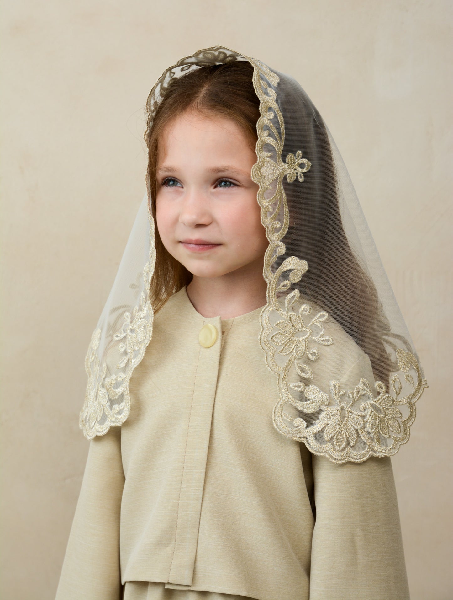 GOLD CHILD VEIL