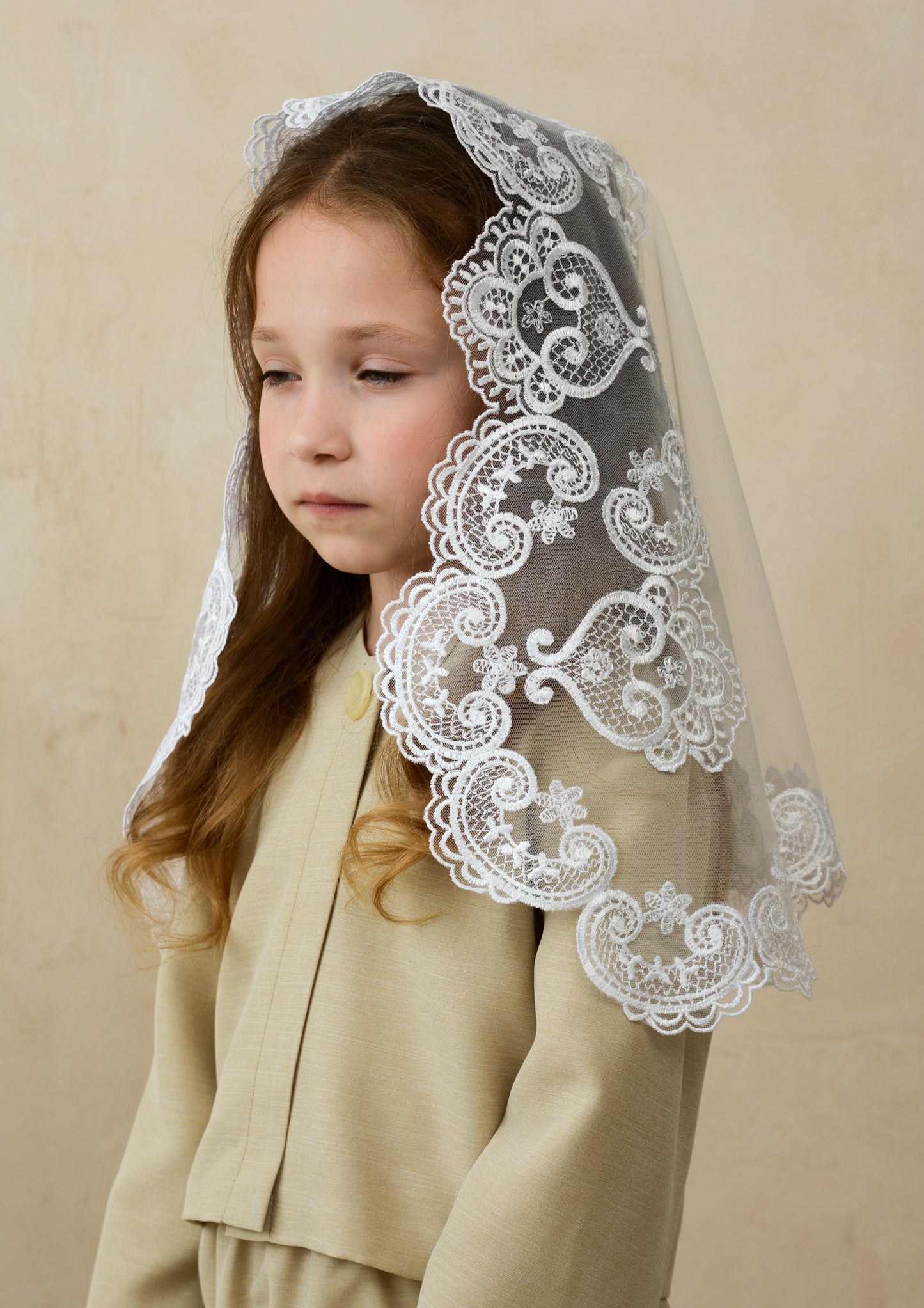 CHILD WHITE VEIL