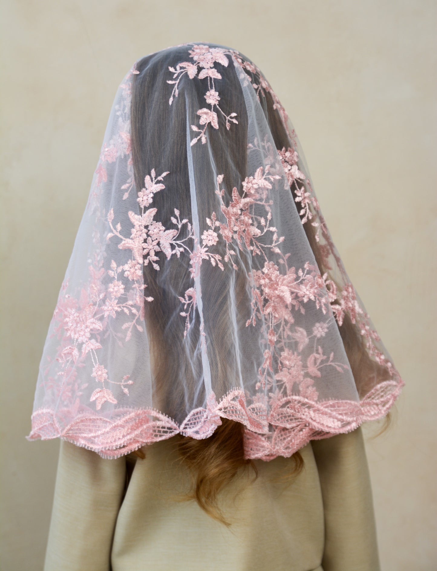 CHILD PINK VEIL