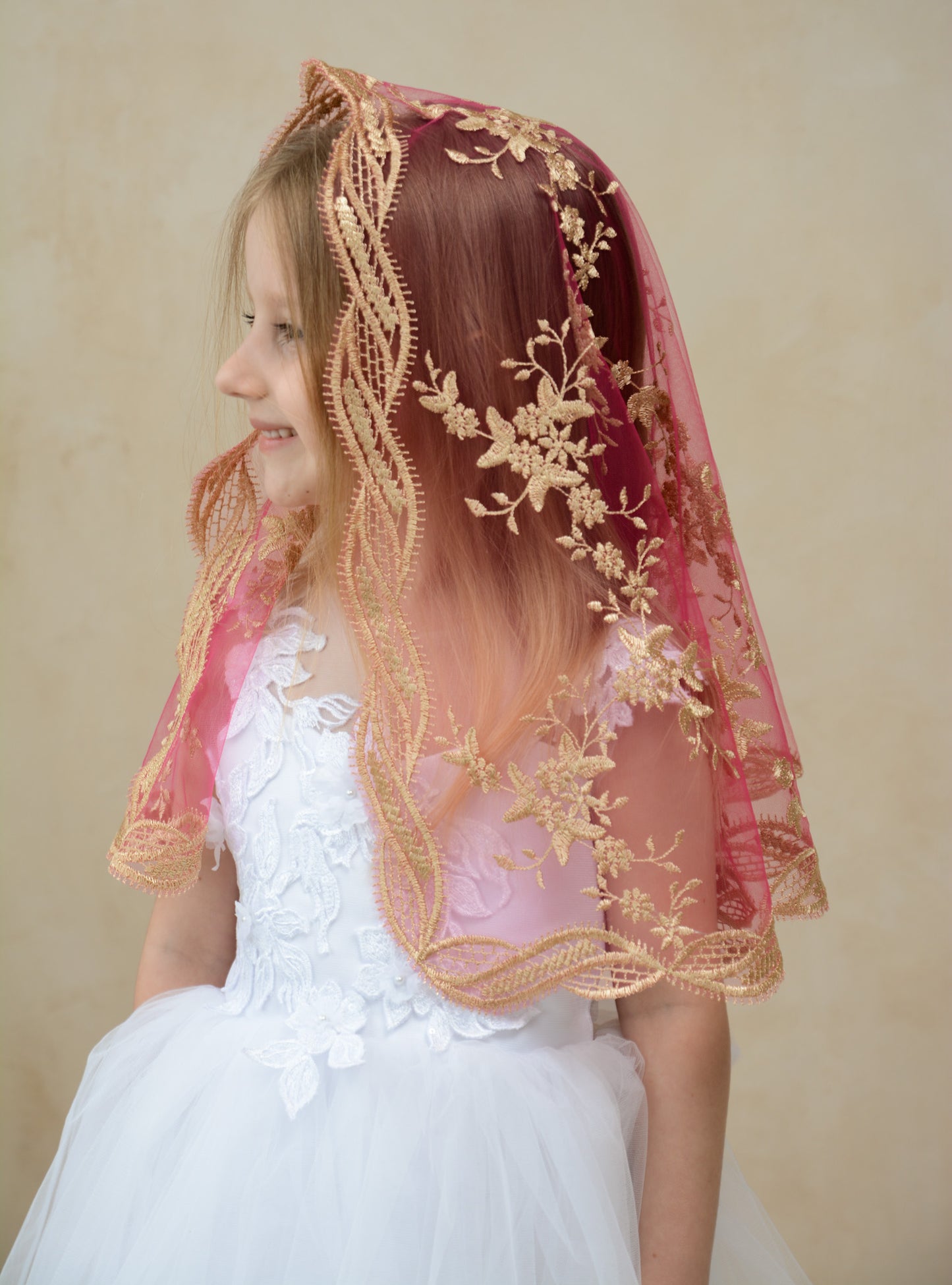 GOLD CHILD VEIL