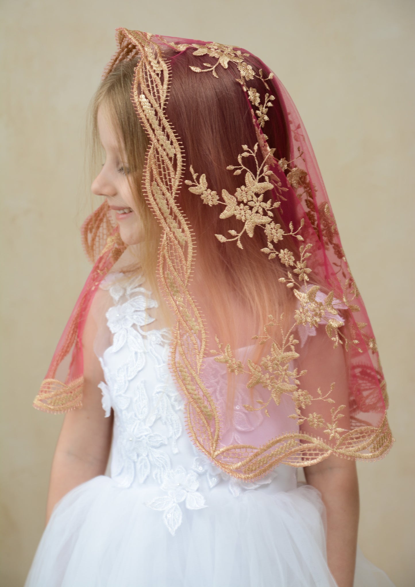 GOLD CHILD VEIL