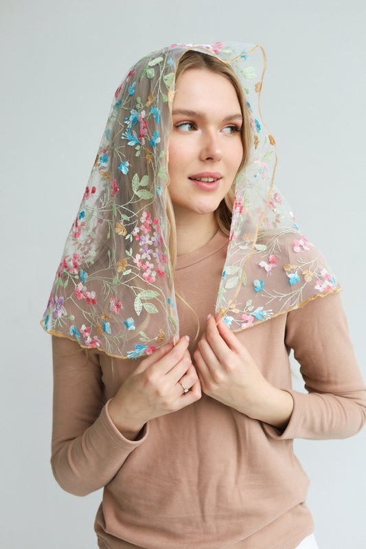 MULTICOLOR MANTILLA