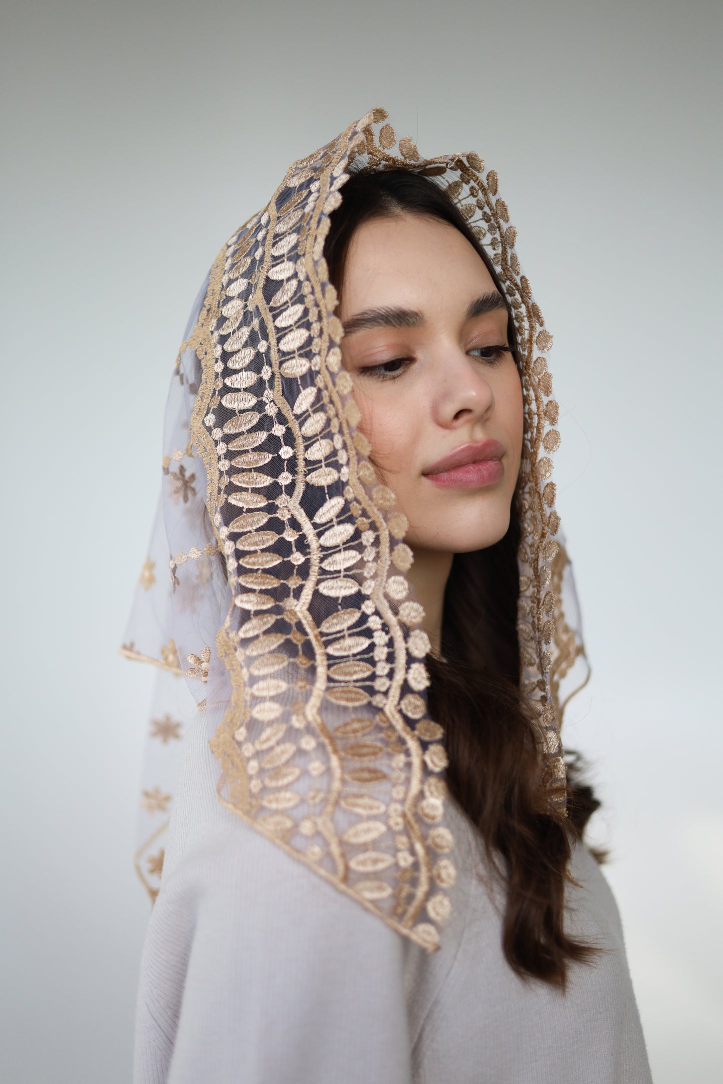 GOLD & PURPLE VEIL - MariaVeils