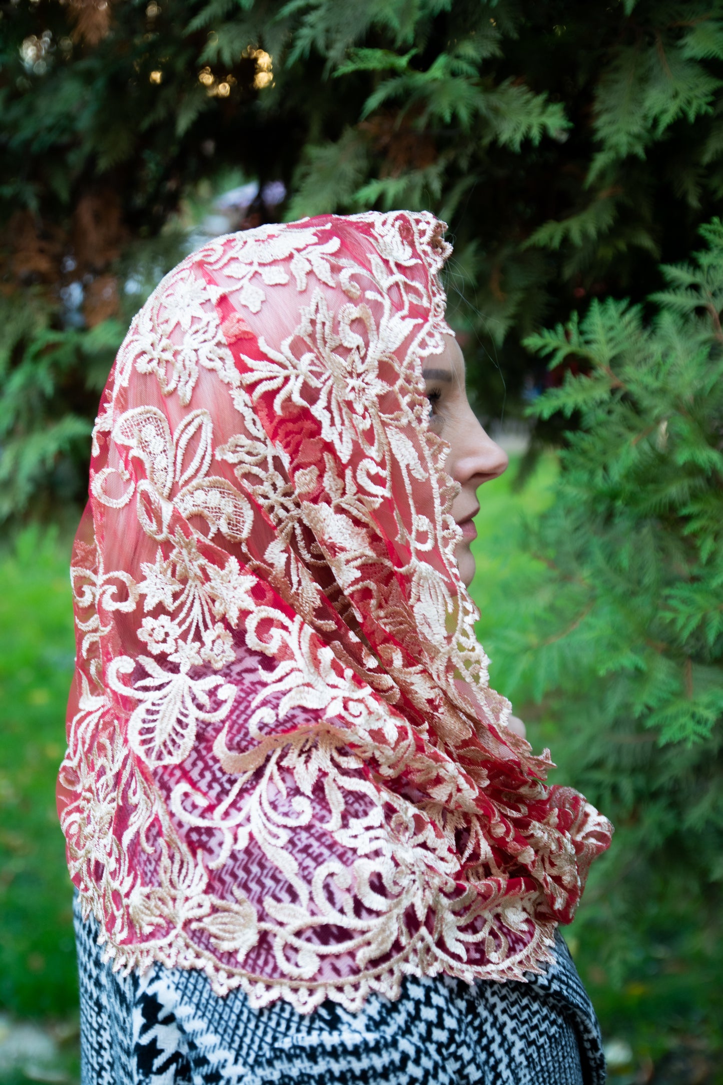 NEW! Gold Infinity Mantilla - MariaVeils