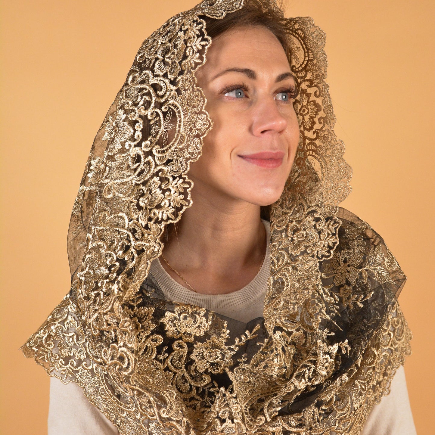 Infinity Gold Lace