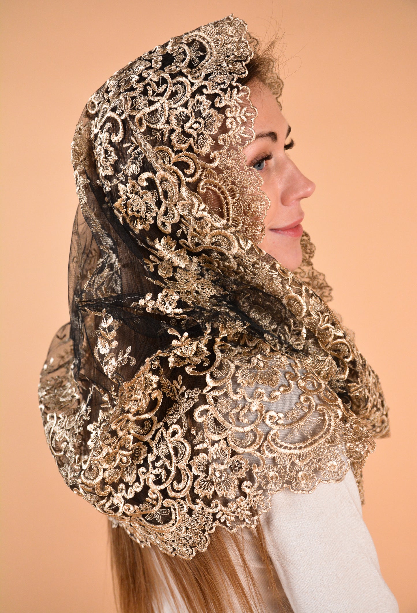 Infinity Gold Lace