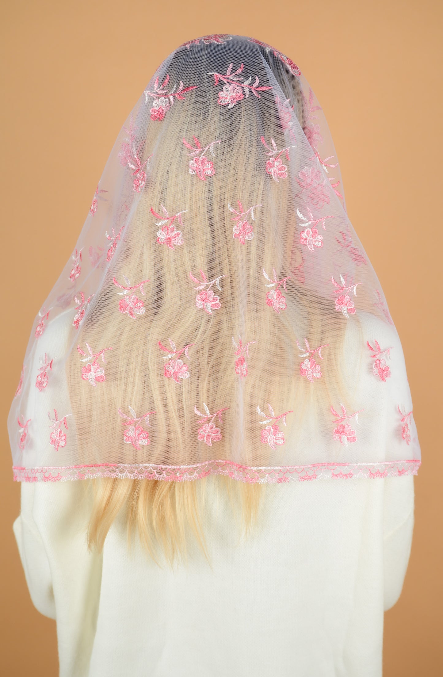 GRADIENT PINK INFINITY VEIL - MariaVeils