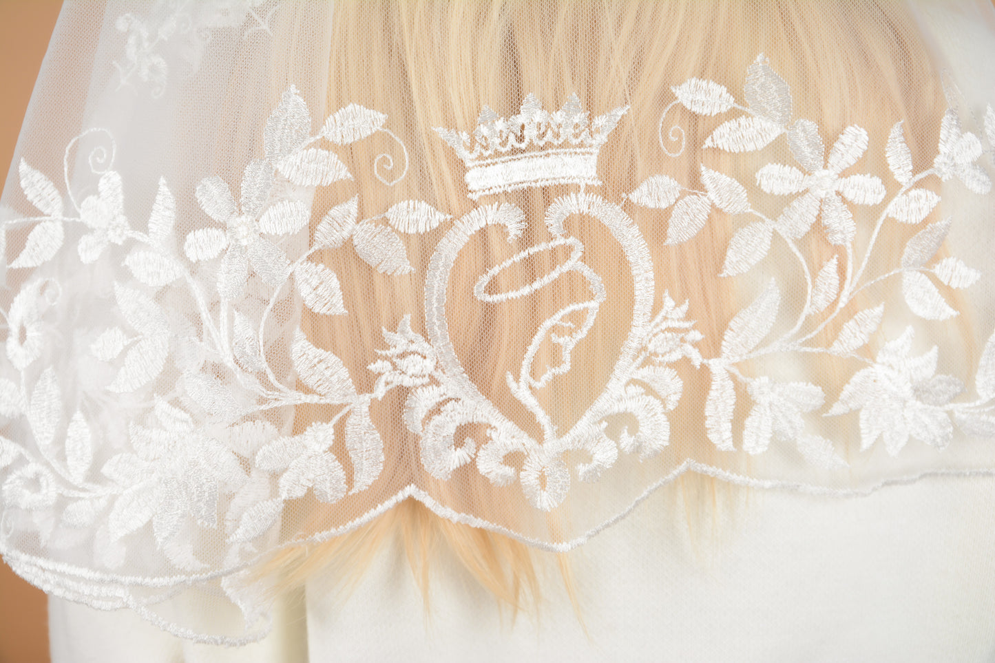 LONG IVORY EXCLUSIVE VEIL - MariaVeils