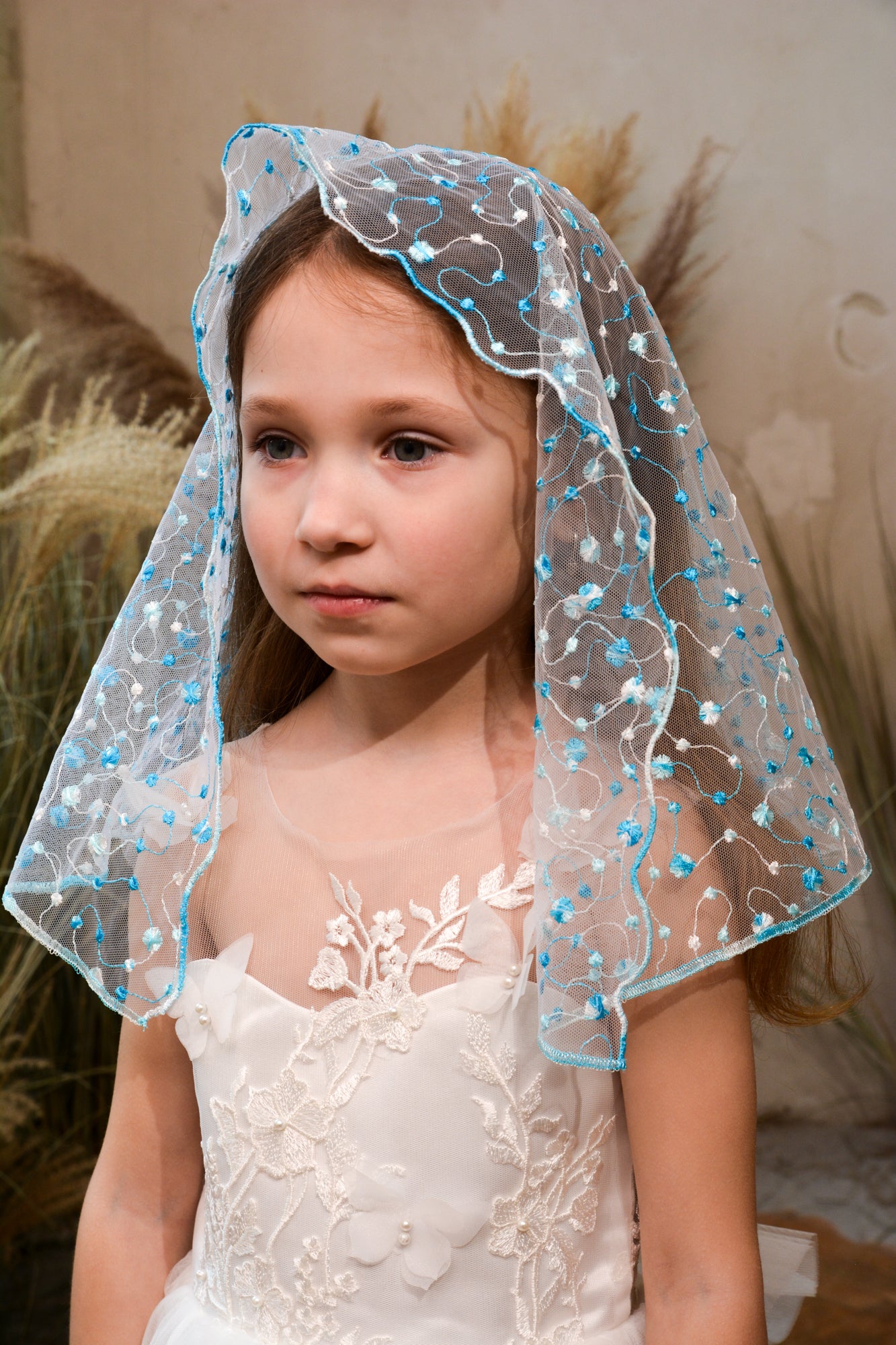CHILD BLUE VEIL