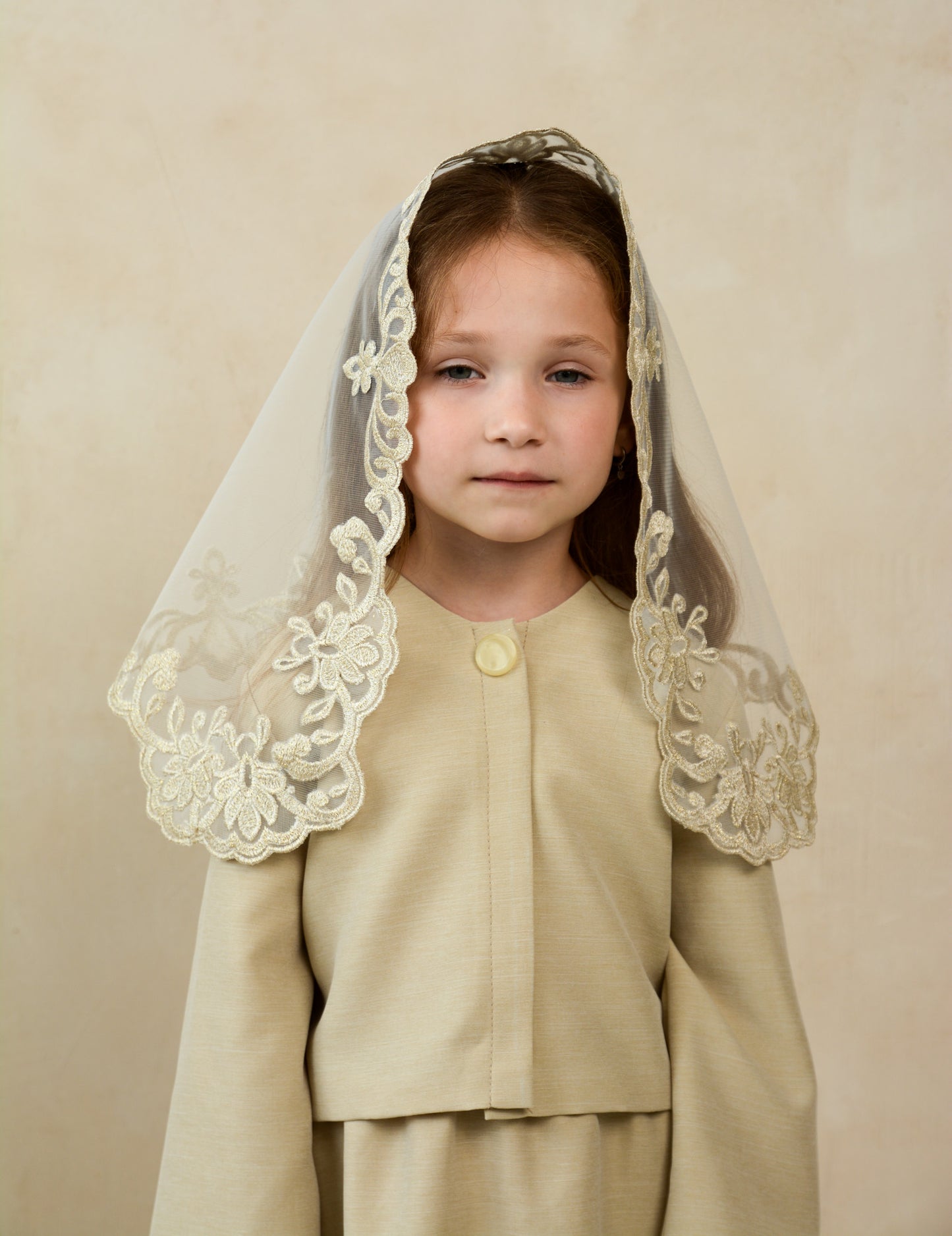 GOLD CHILD VEIL