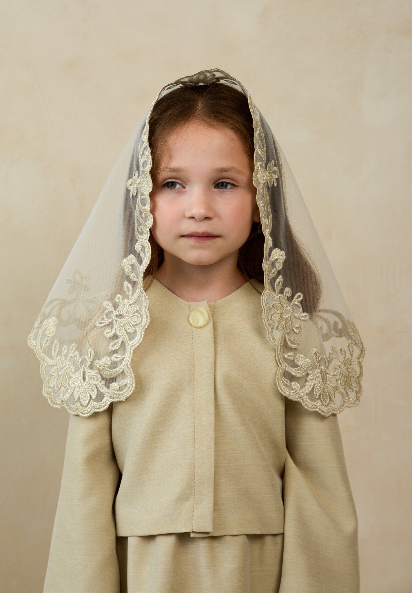GOLD CHILD VEIL