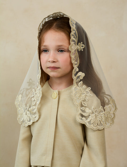 GOLD CHILD VEIL