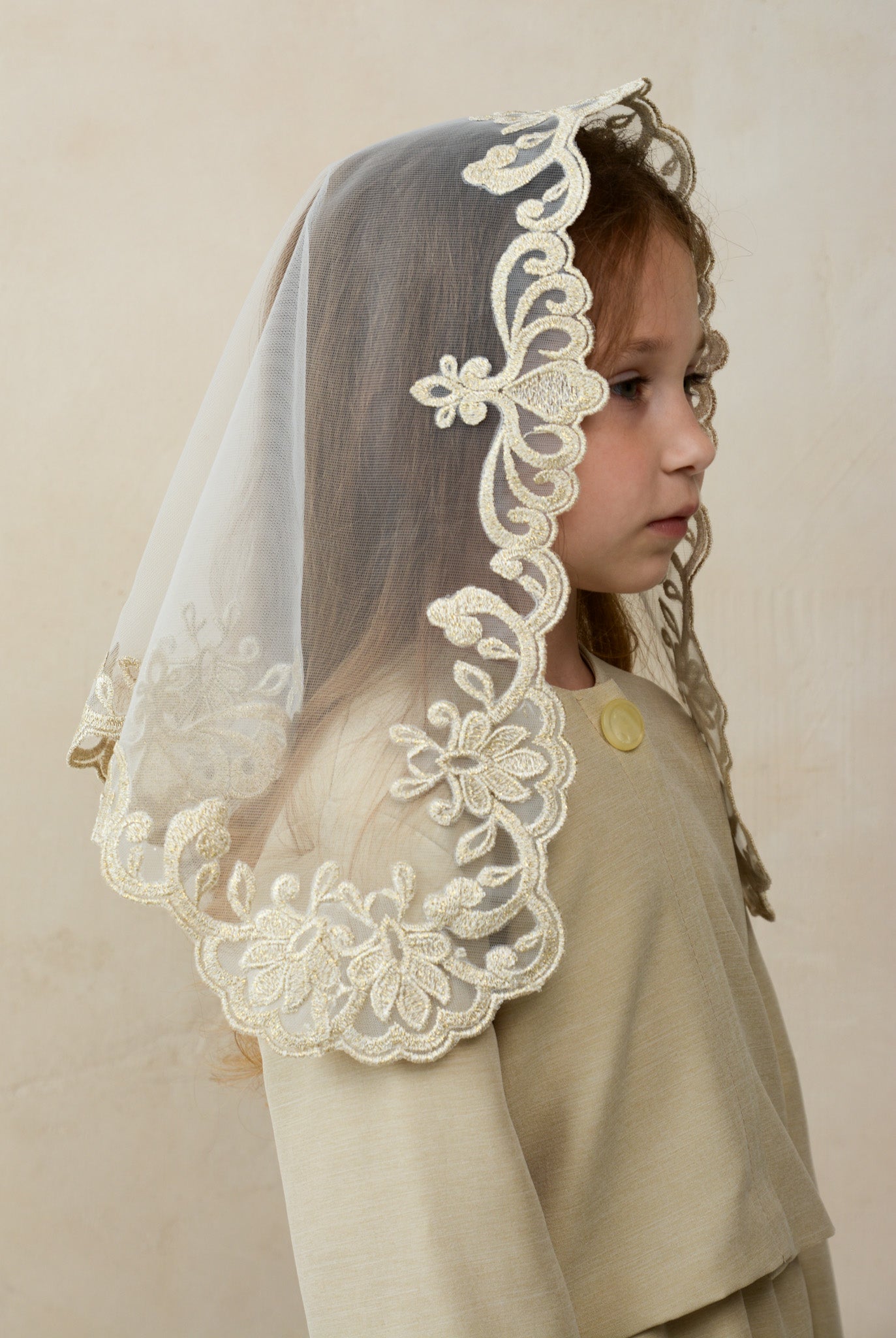 GOLD CHILD VEIL