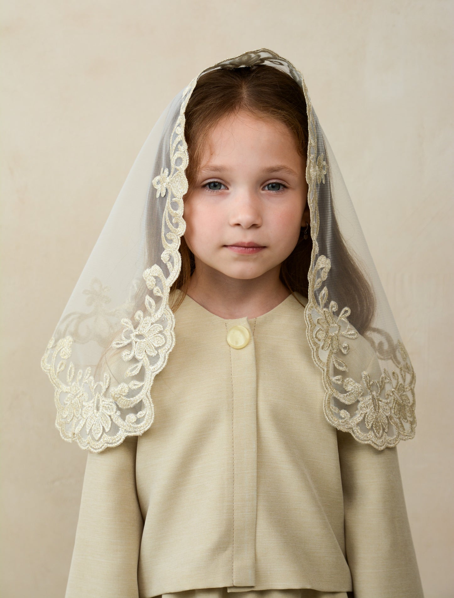 GOLD CHILD VEIL