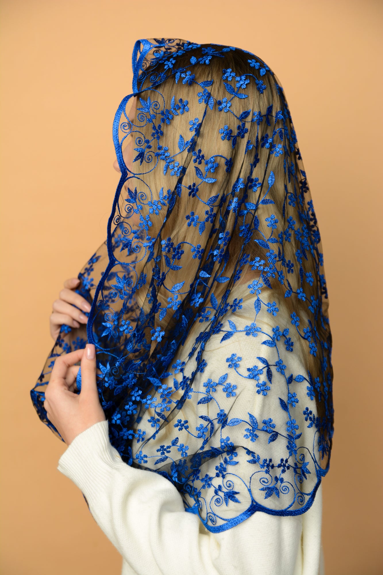 BLUE INFINITY VEIL MariaVeils BLUE INFINITY VEIL MariaVeils
