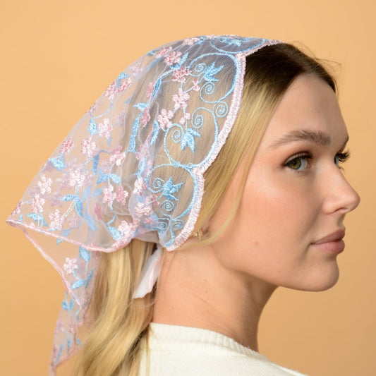 PINK & BLUE HEADBAND