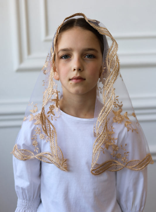 GOLD & PURPLE VEIL