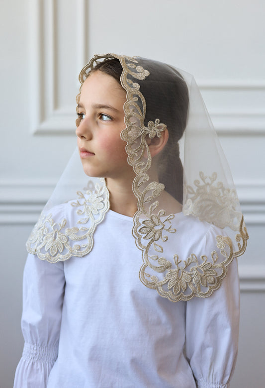 GOLD CHILD VEIL