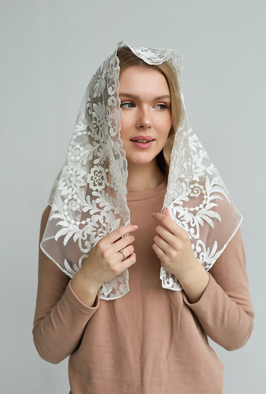NEW IVORY VEIL