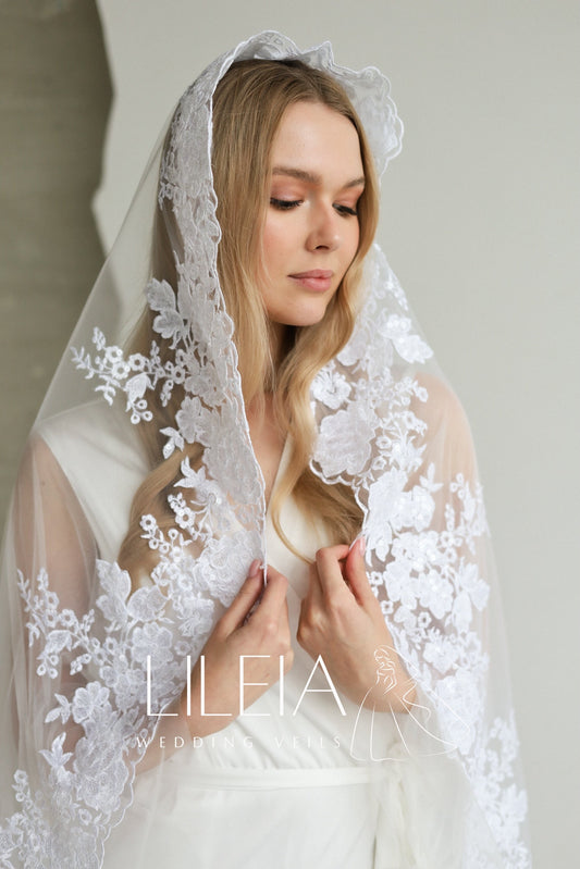 ABIGAIL WEDDING VEIL - MariaVeils