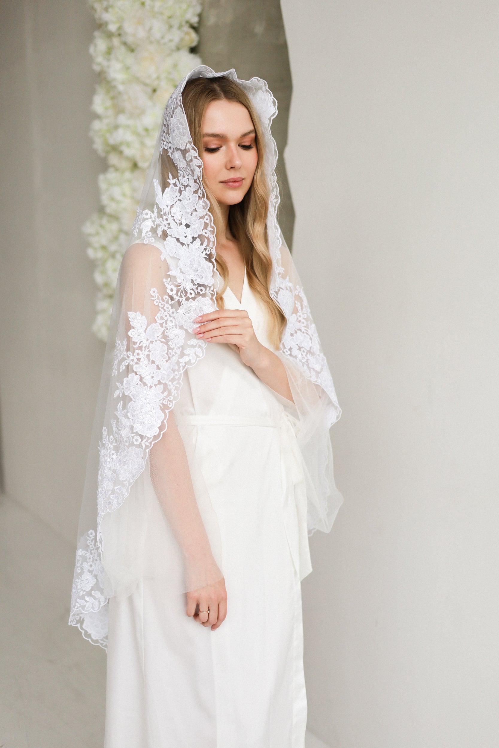 ABIGAIL WEDDING VEIL - MariaVeils