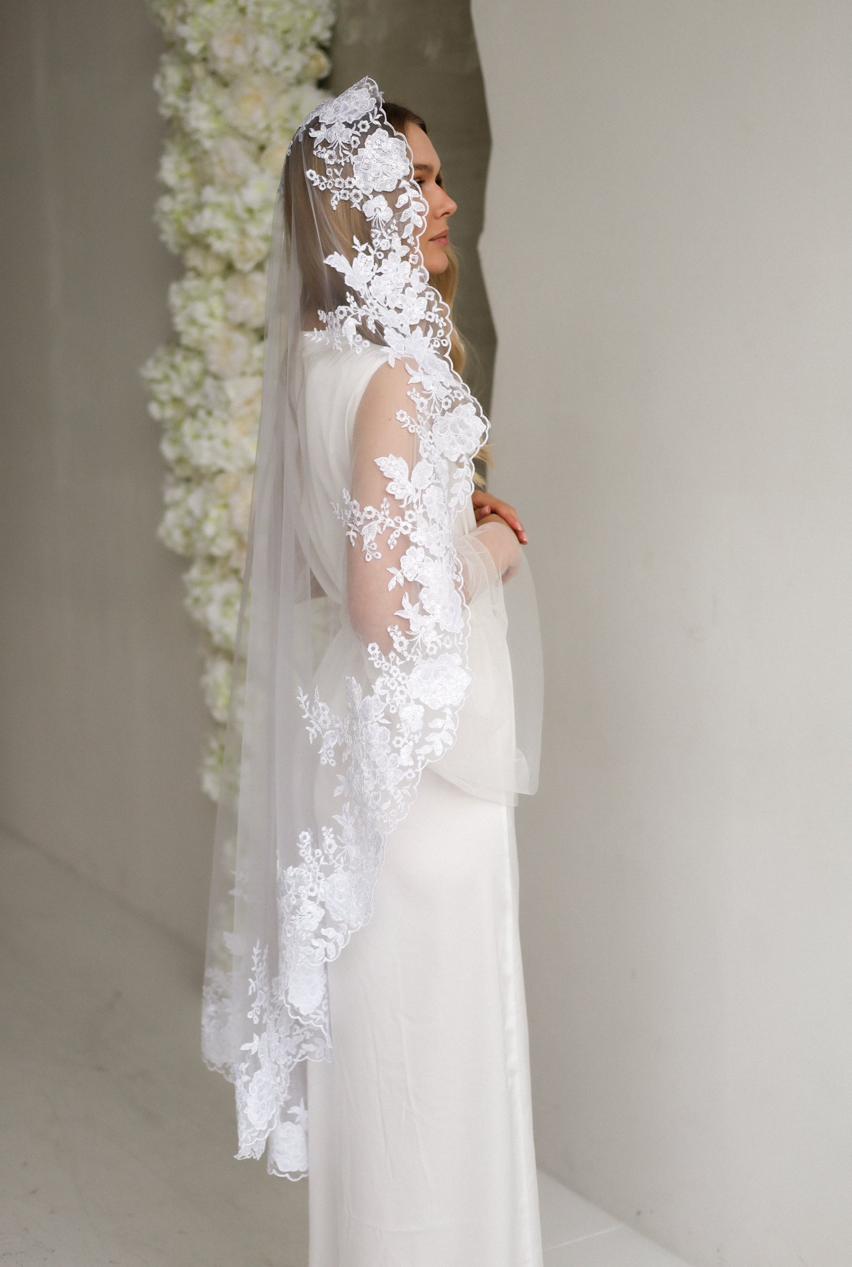 ABIGAIL WEDDING VEIL - MariaVeils