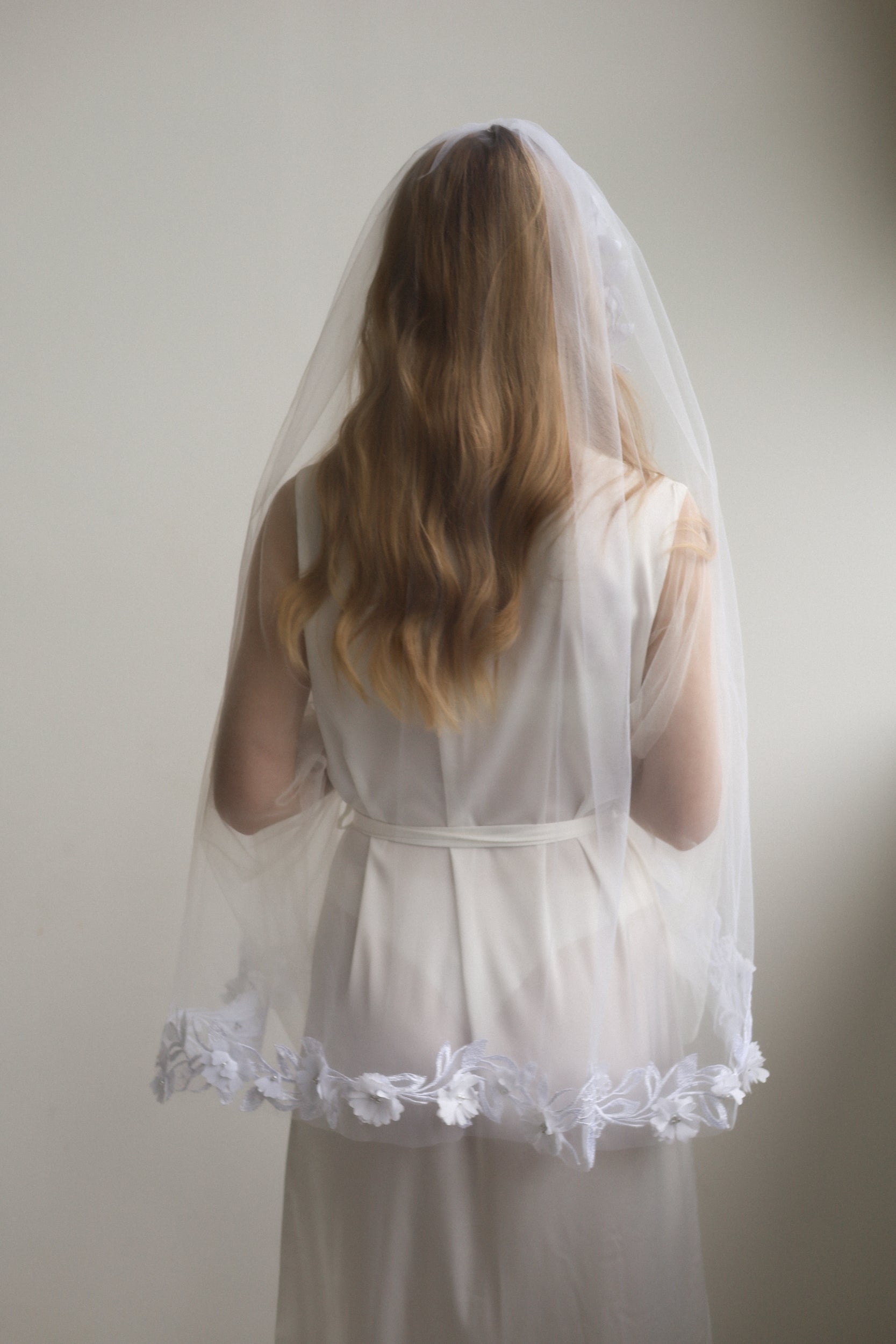 ALEXANDRA FLORAL VEIL - MariaVeils