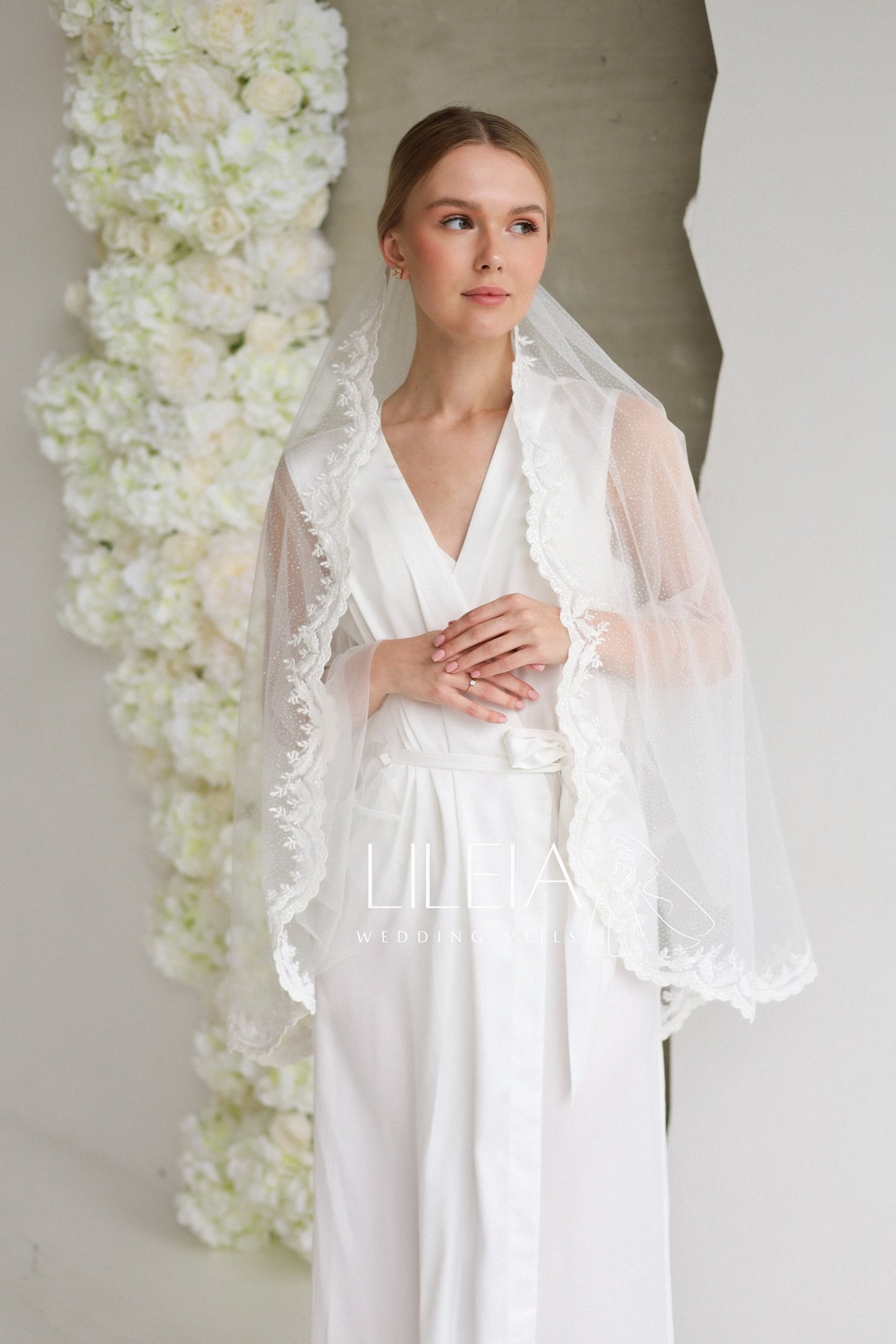 NORA WEDDING VEIL - MariaVeils