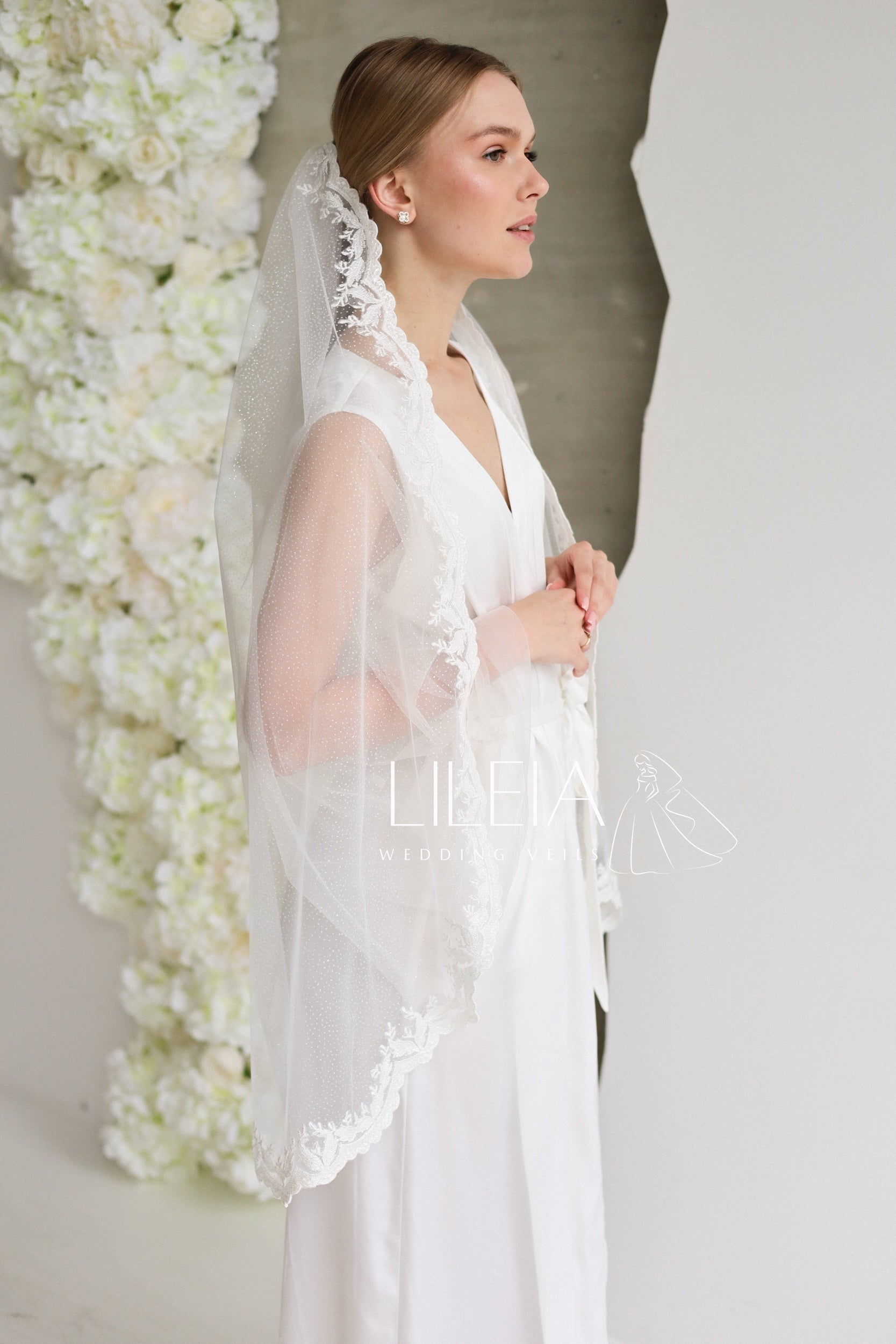 NORA WEDDING VEIL - MariaVeils