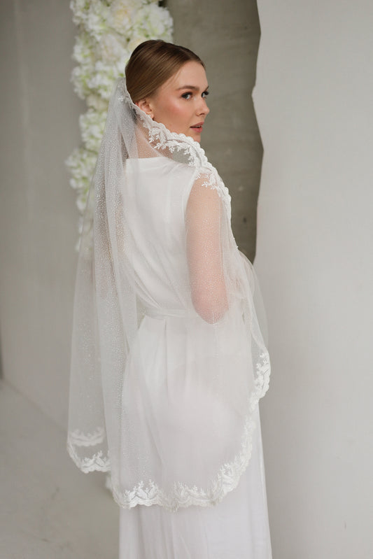 NORA WEDDING VEIL - MariaVeils