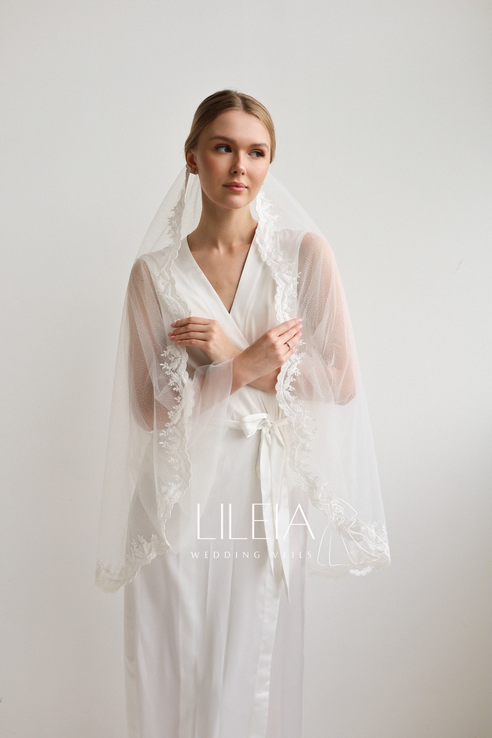NORA WEDDING VEIL - MariaVeils