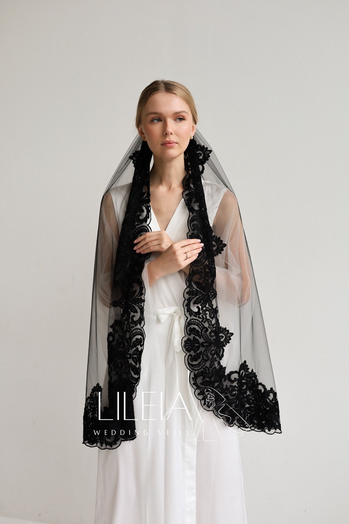 AMELIA WEDDING VEIL - MariaVeils