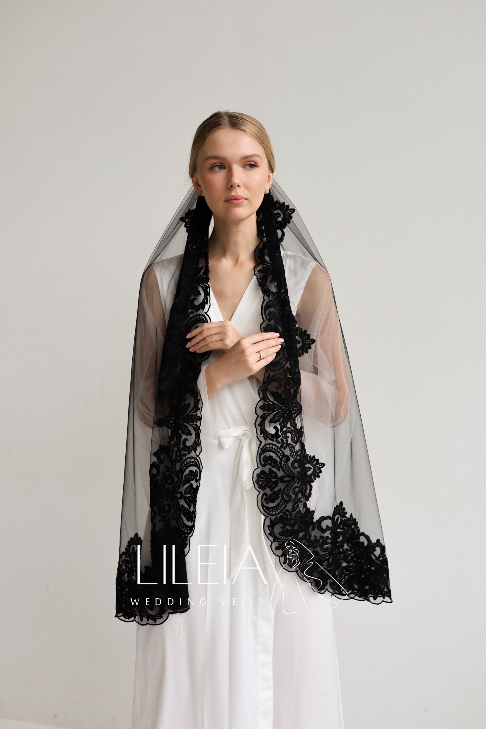 AMELIA WEDDING VEIL - MariaVeils