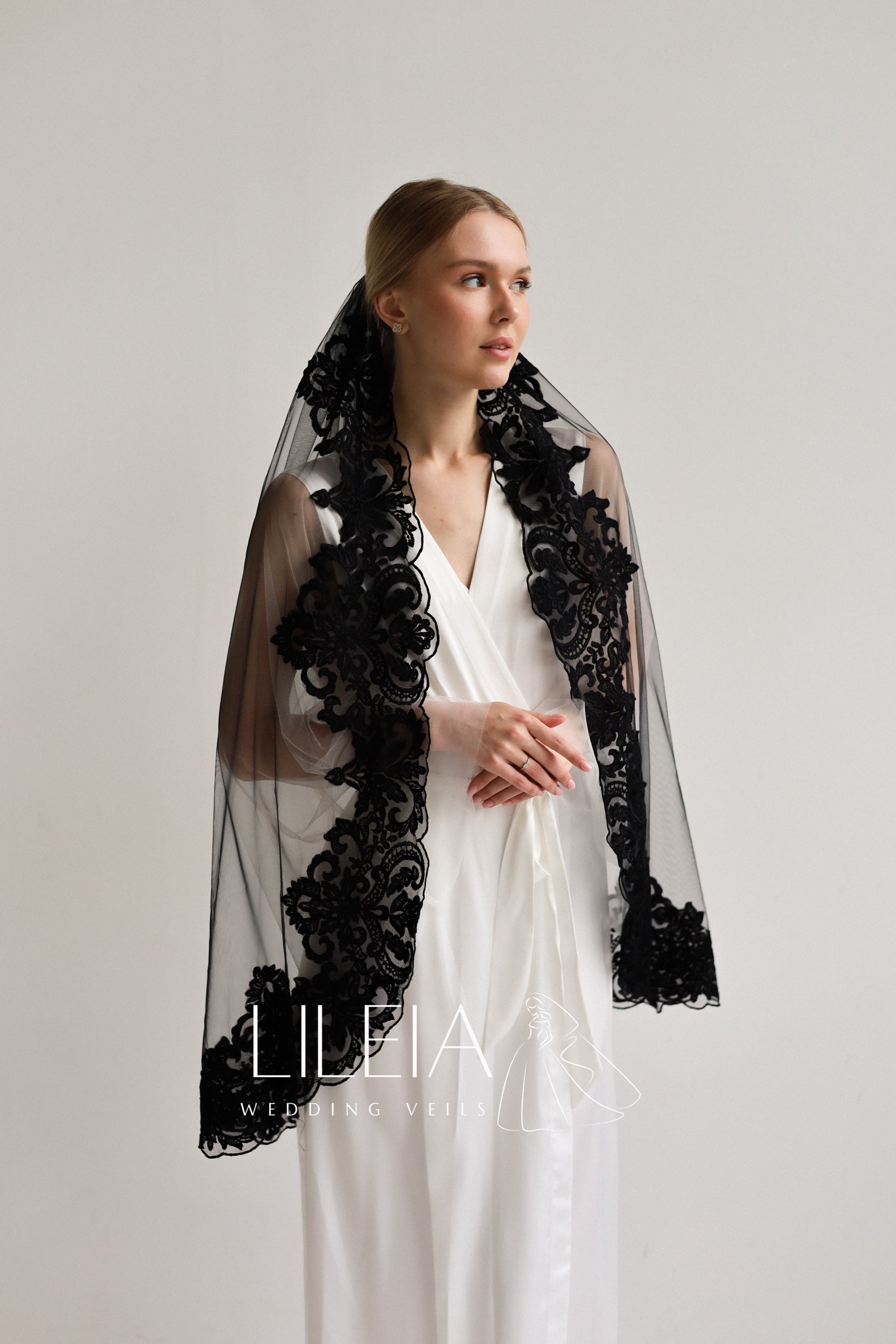 AMELIA WEDDING VEIL - MariaVeils