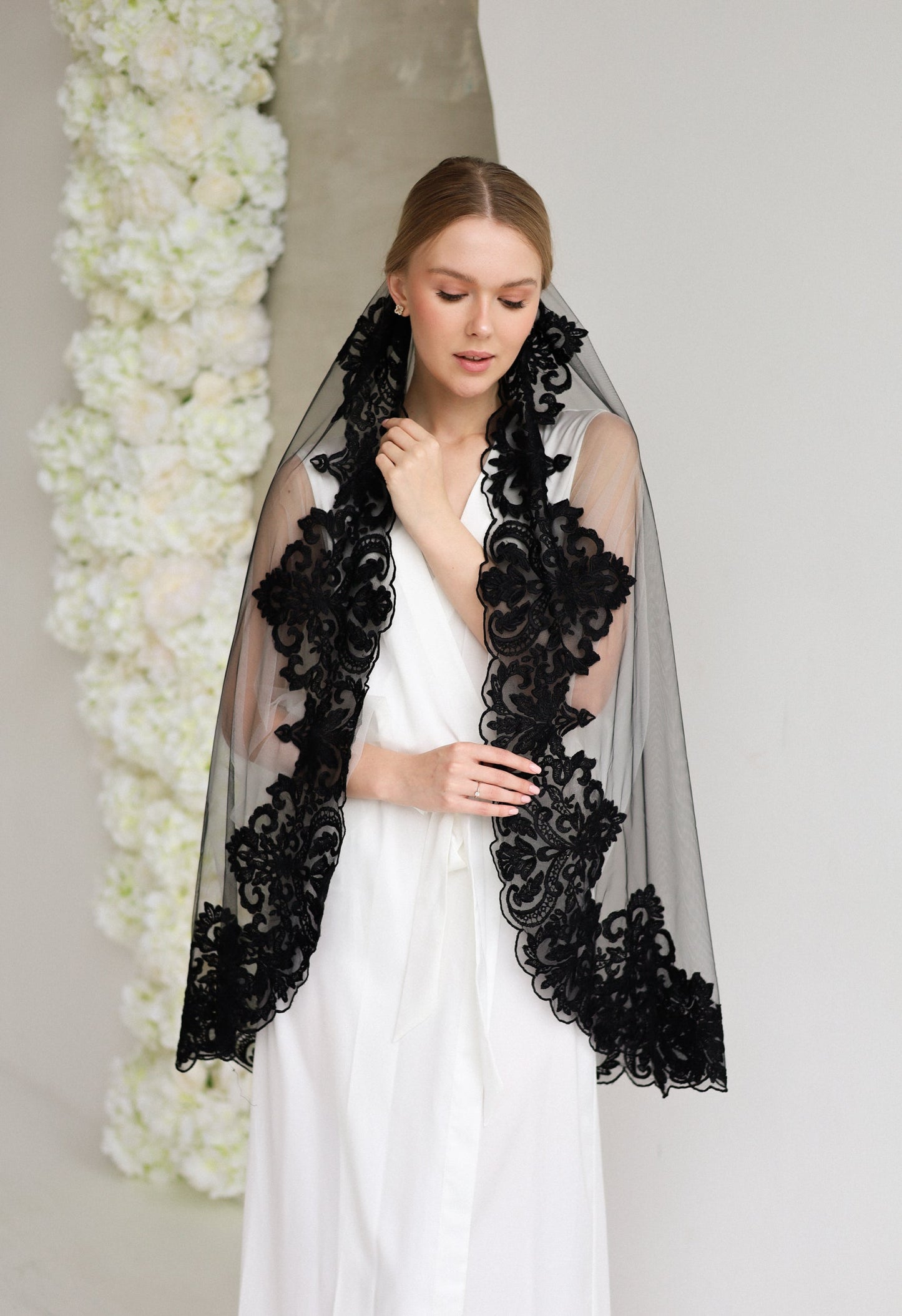 AMELIA WEDDING VEIL - MariaVeils