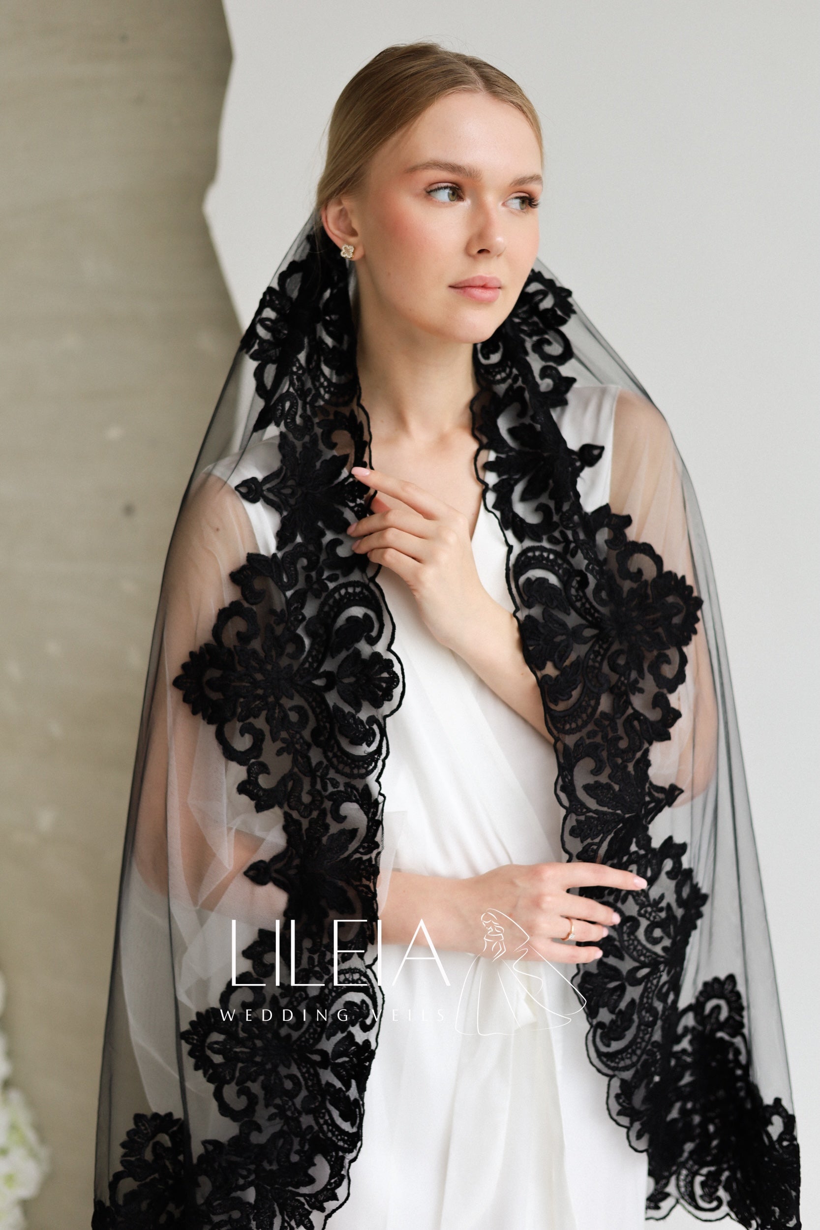 AMELIA WEDDING VEIL - MariaVeils