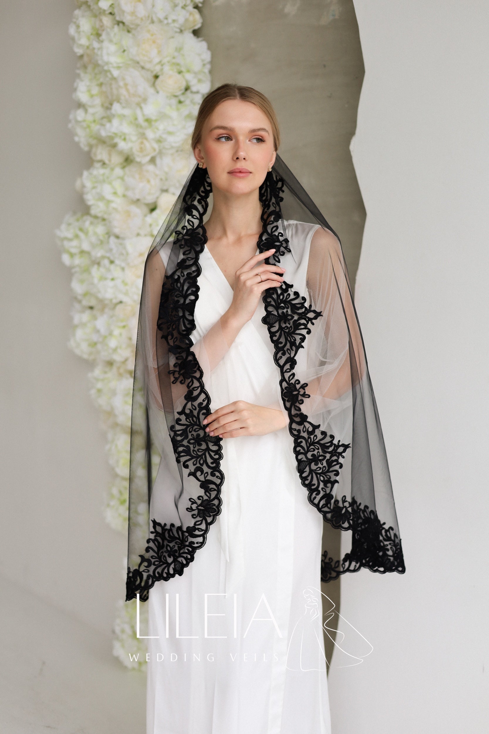 AMBER WEDDING VEIL - MariaVeils