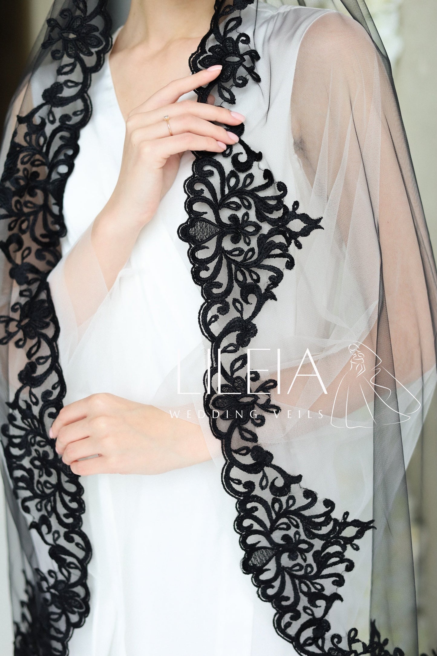 AMBER WEDDING VEIL - MariaVeils