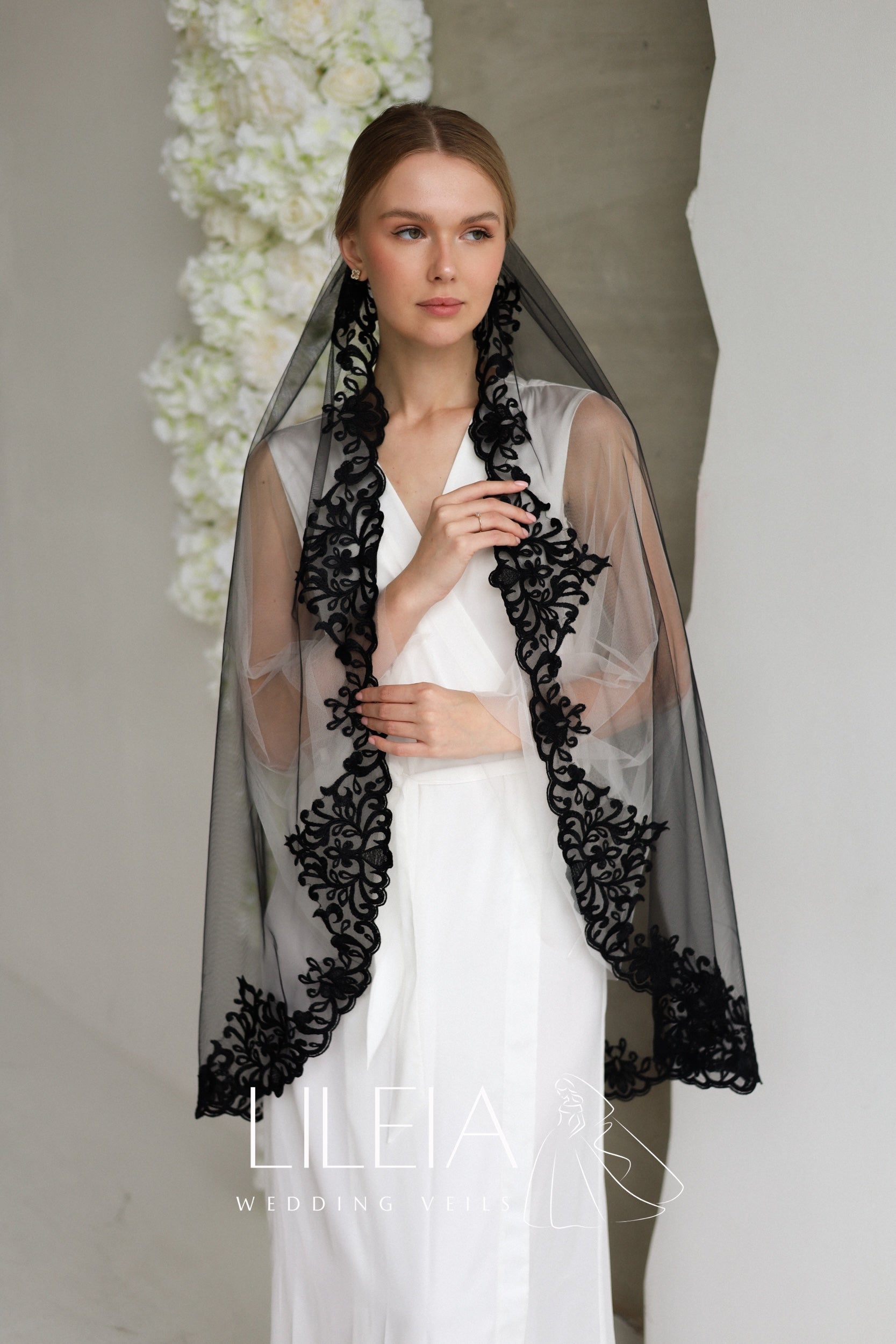 AMBER WEDDING VEIL - MariaVeils