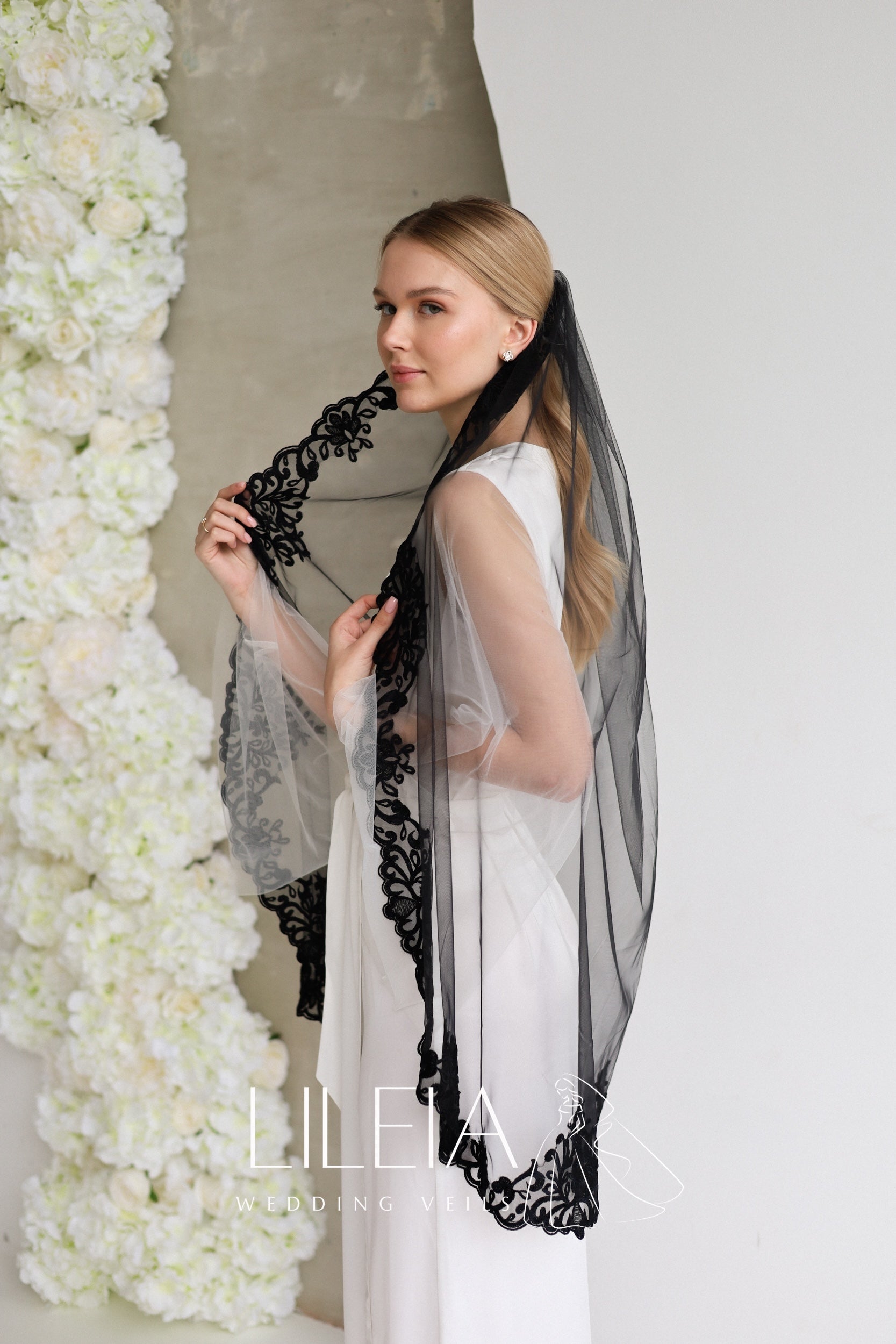 AMBER WEDDING VEIL - MariaVeils