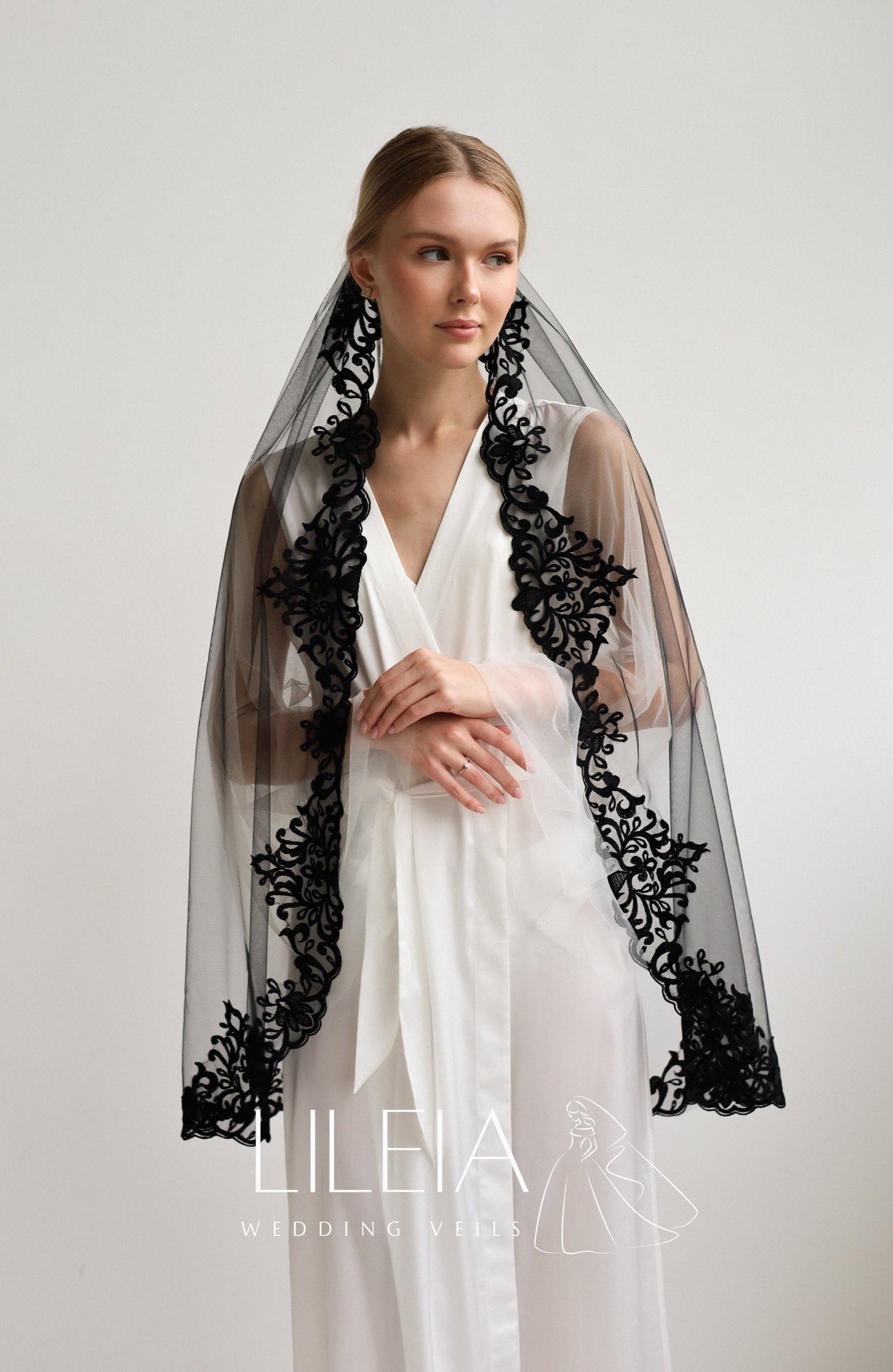 AMBER WEDDING VEIL - MariaVeils
