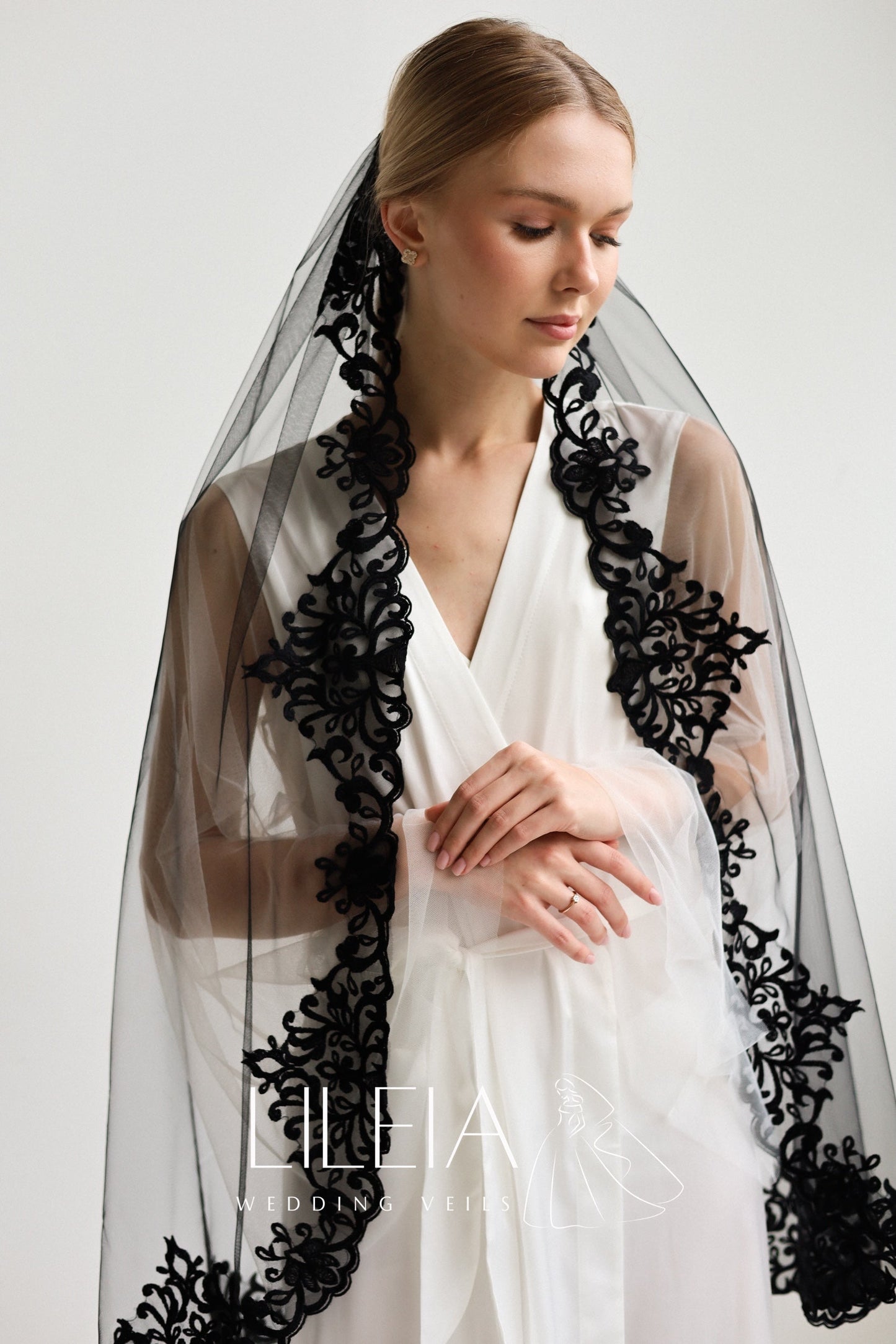 AMBER WEDDING VEIL - MariaVeils