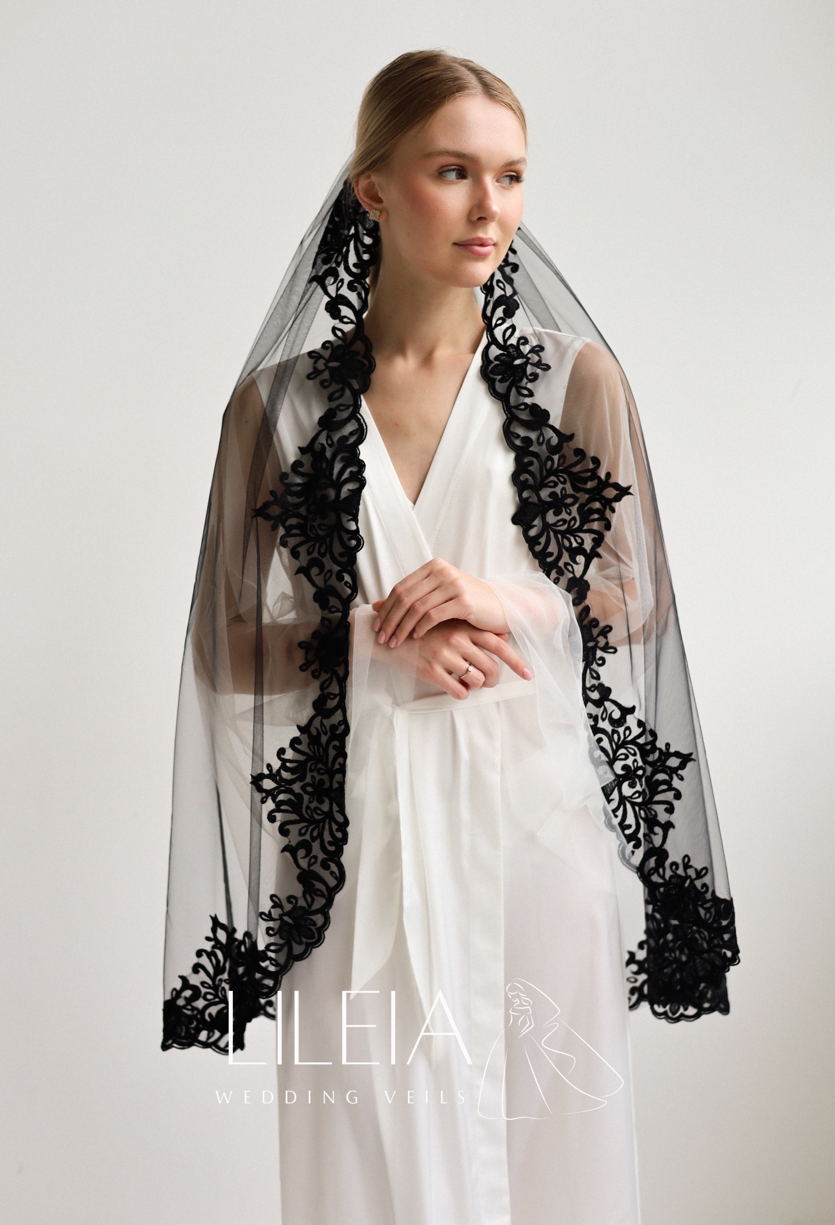 AMBER WEDDING VEIL - MariaVeils