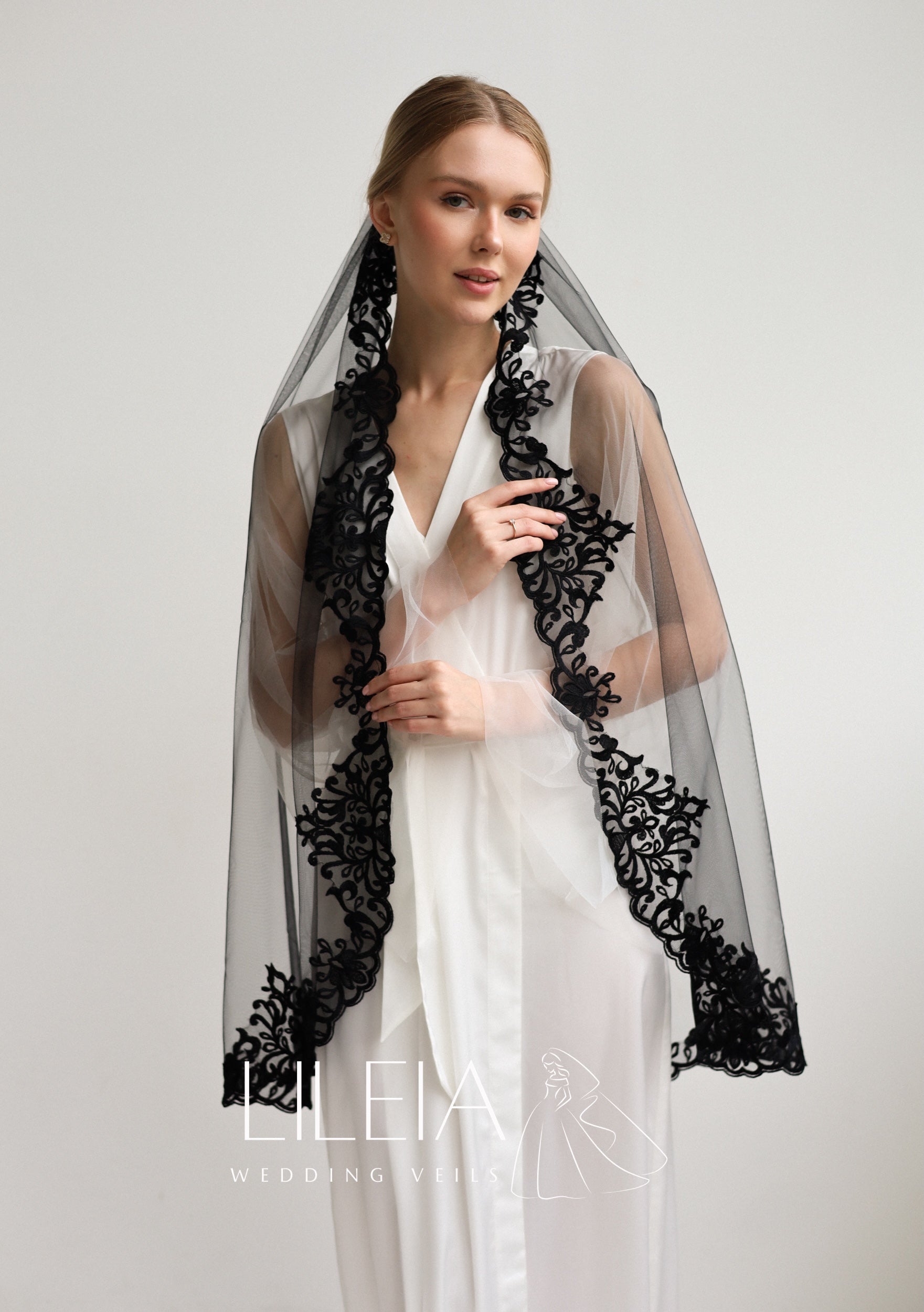 AMBER WEDDING VEIL - MariaVeils