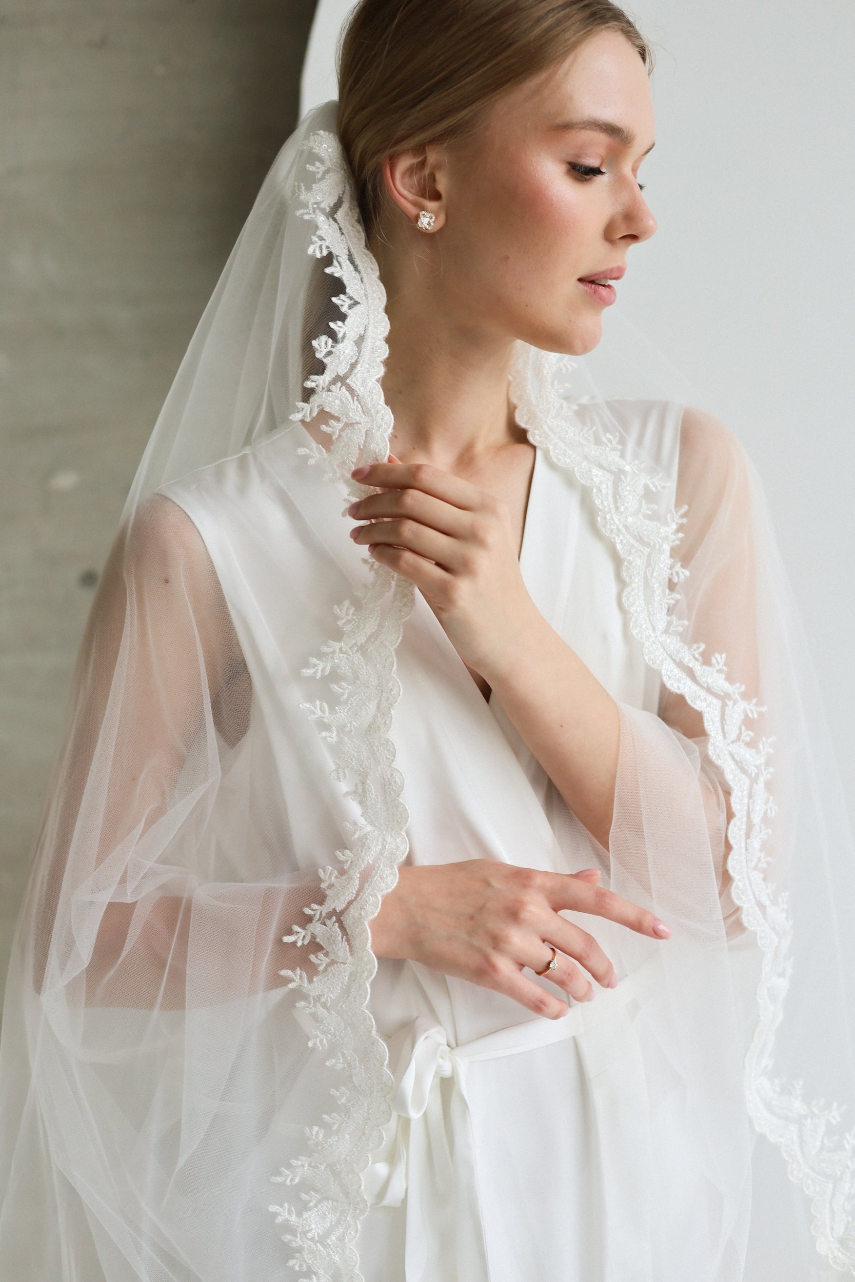 ALLYSSA WEDDING VEIL - MariaVeils