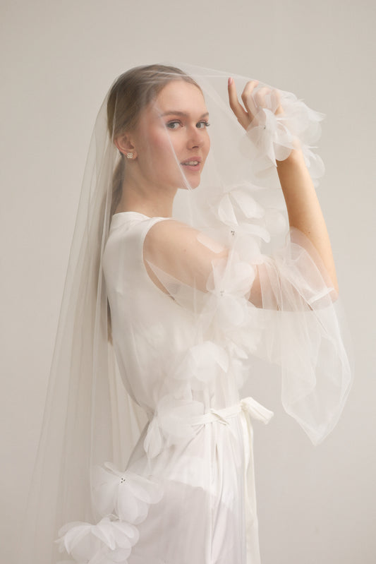 ARIEIL 3D WEDDING VEIL - MariaVeils