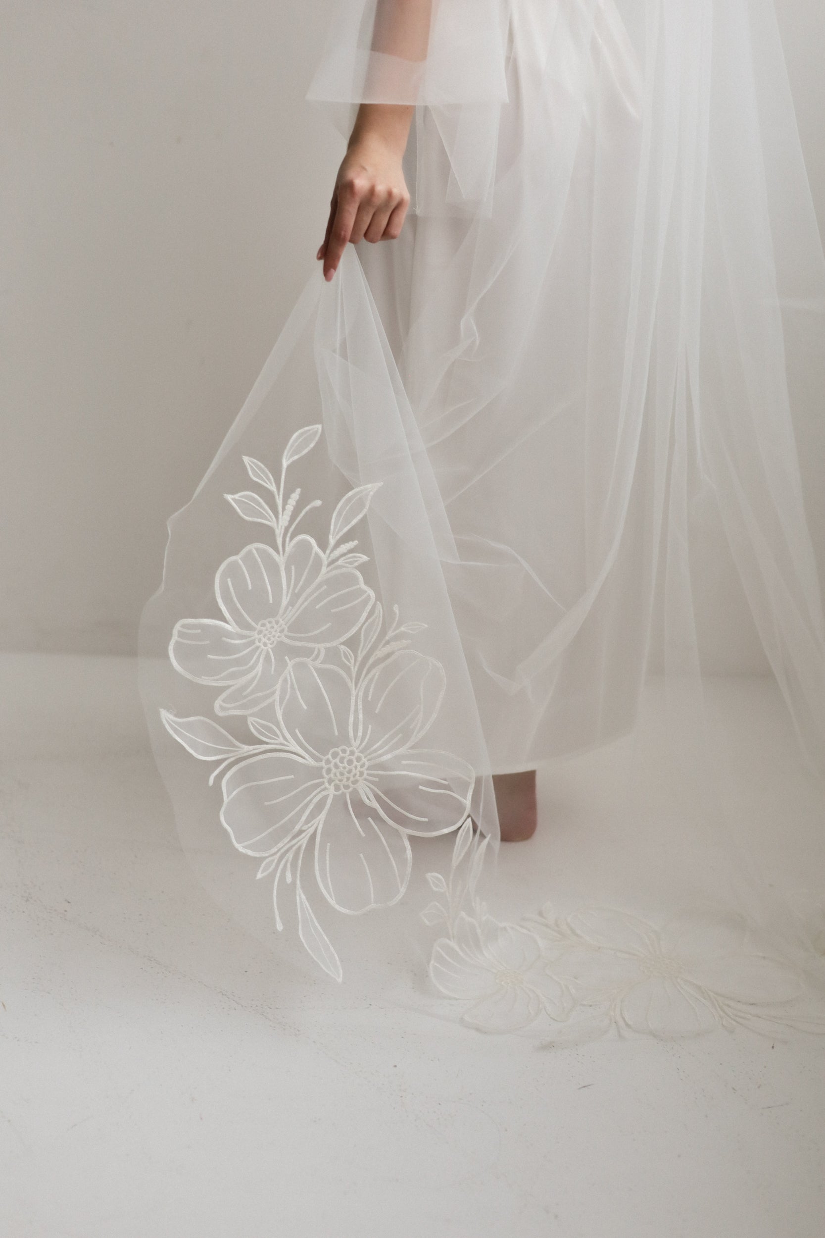 BRIANNA WEDDING VEIL - MariaVeils