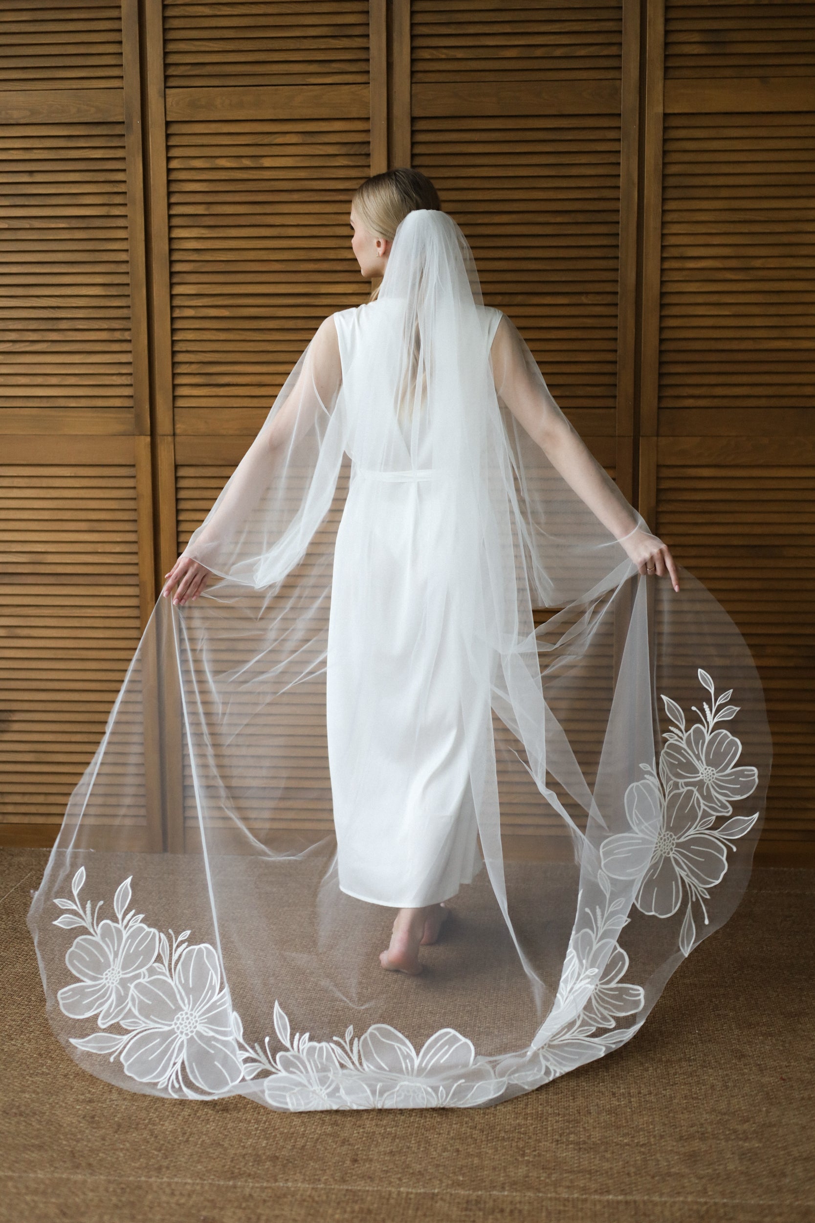 BRIANNA WEDDING VEIL - MariaVeils
