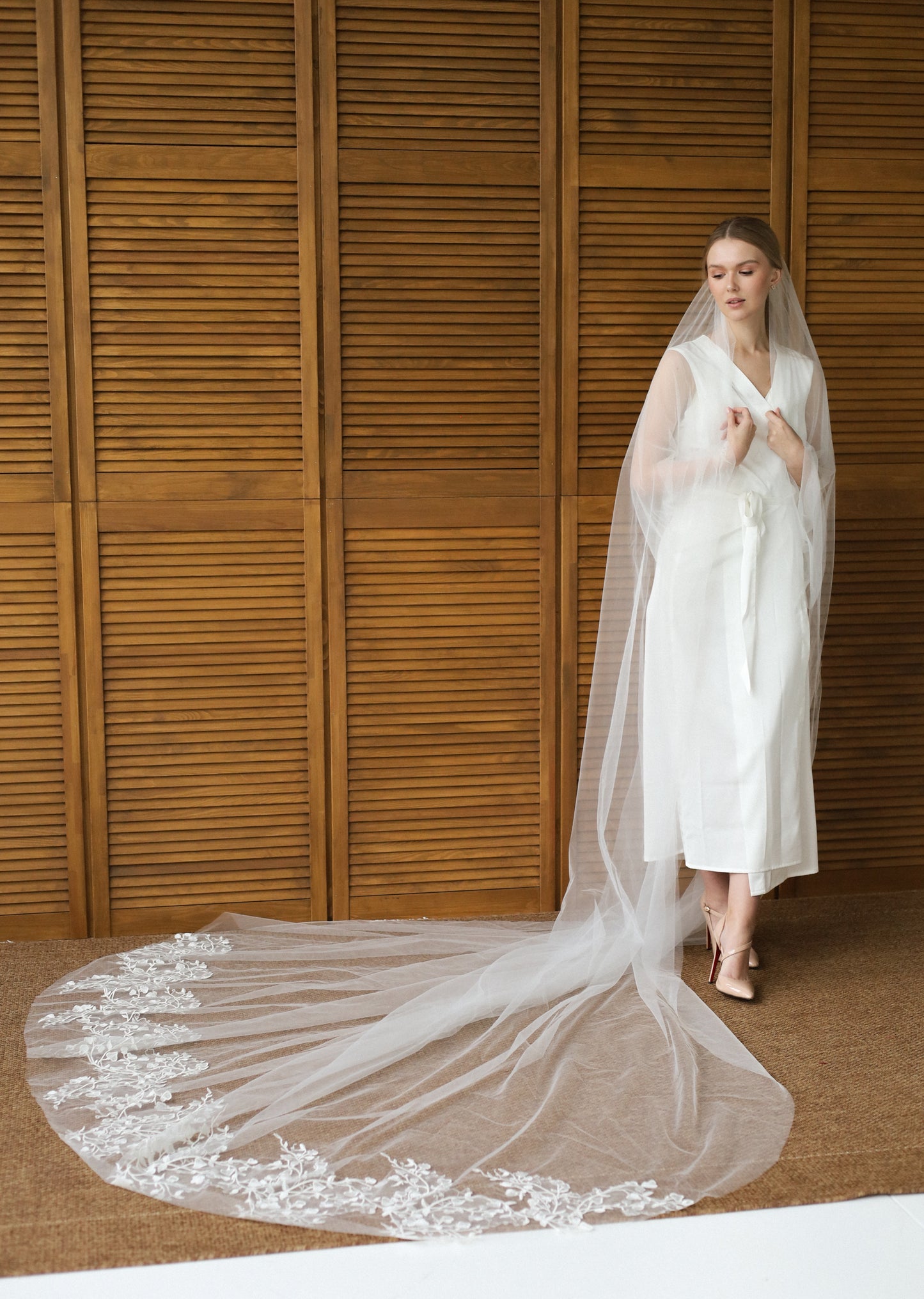 CAITLYN WEDDING VEIL - MariaVeils